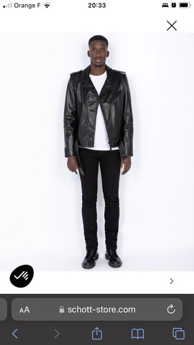 Veste cuir homme - en,