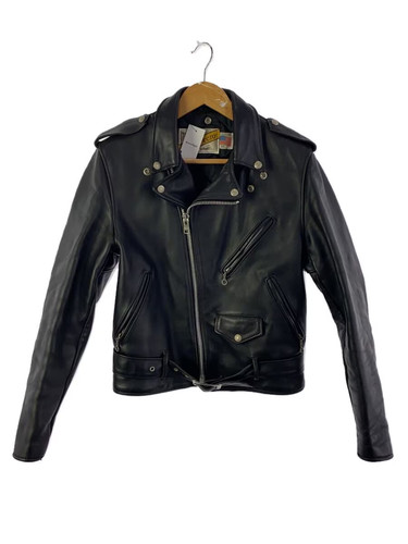 Veste cuir schott double - veste,