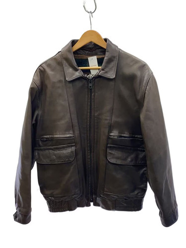 Veste cuir schott avec - en,
