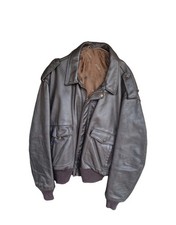 veste Schott marron en Très