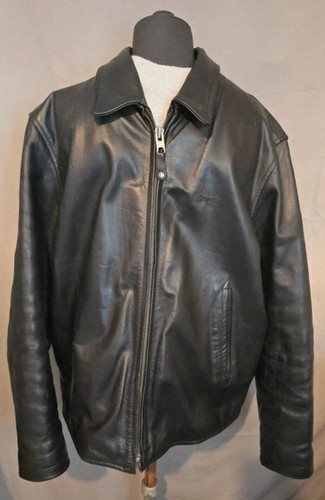 Veste cuir schott vintage - veste,