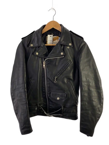 Veste cuir schott - veste, en