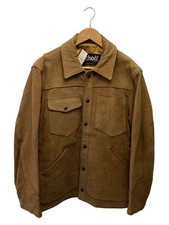 Veste En Suède Schott Camel