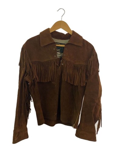 Veste schott suède marron - suède,