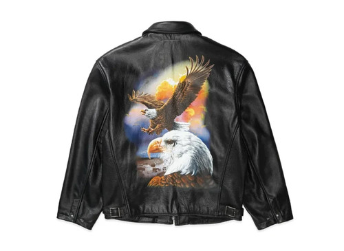 Veste cuir supreme mm6 - veste,