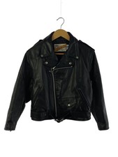 Veste En Cuir Schott Noire
